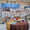 Bupati Kuningan berfoto bersama dengan Pengurus IKA SMANDA 2025-2028. 